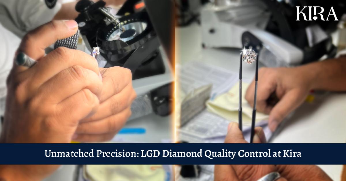 Unmatched precision: lab grown diamond quality control at KIRA