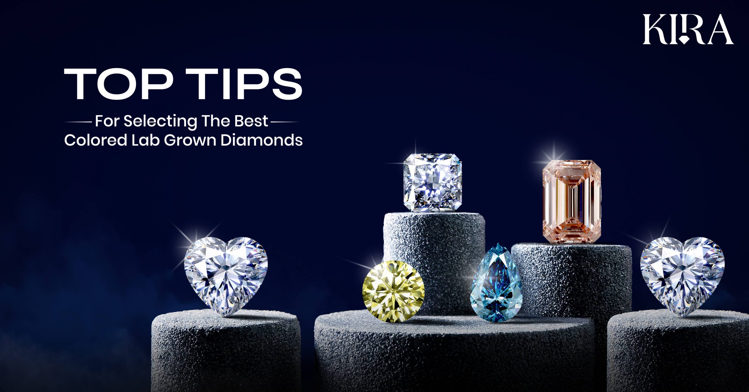 Top tips for selecting the best coloured lab grown diamonds