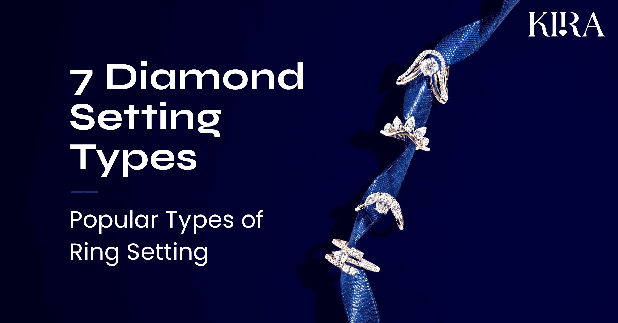 7 diamond setting types: popular types of ring setting