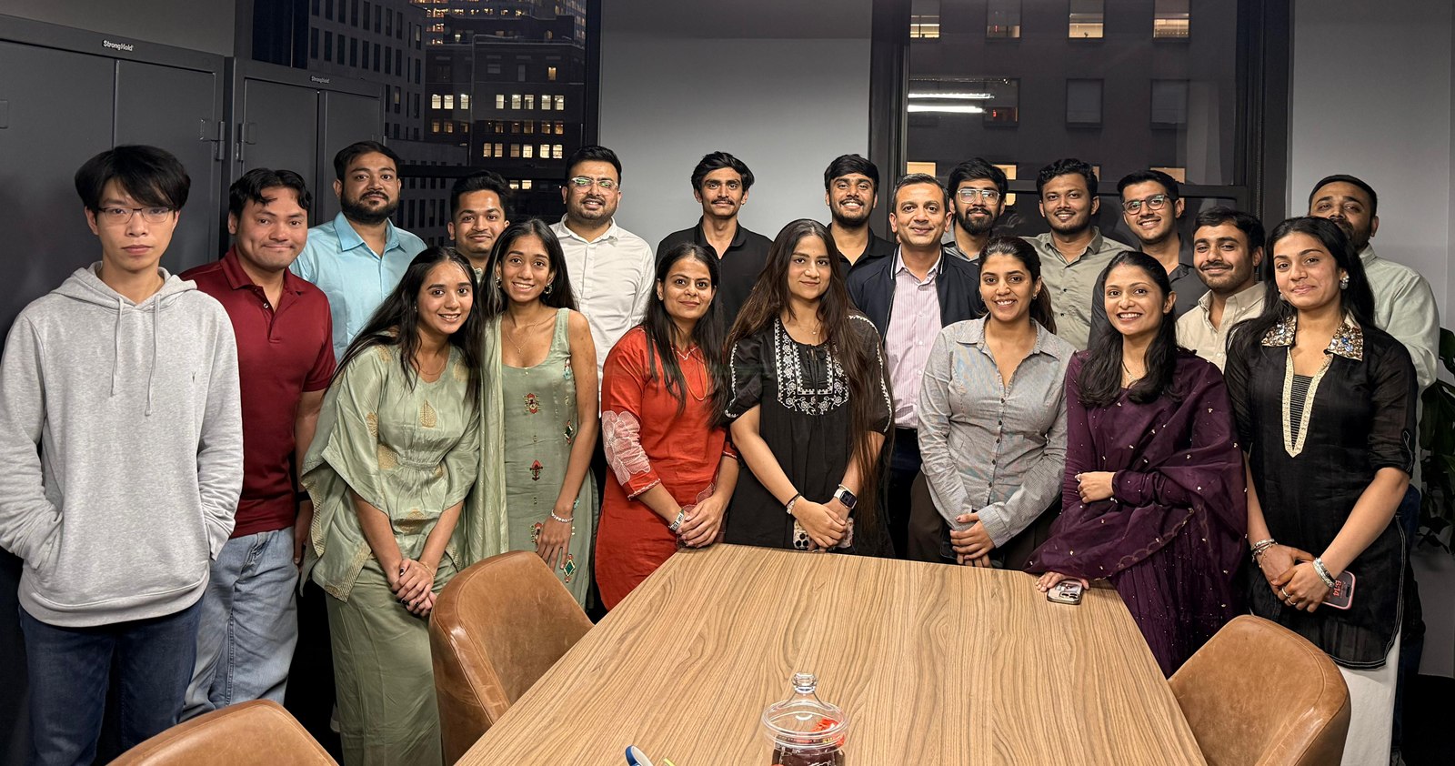 The KIRA team at the New York office