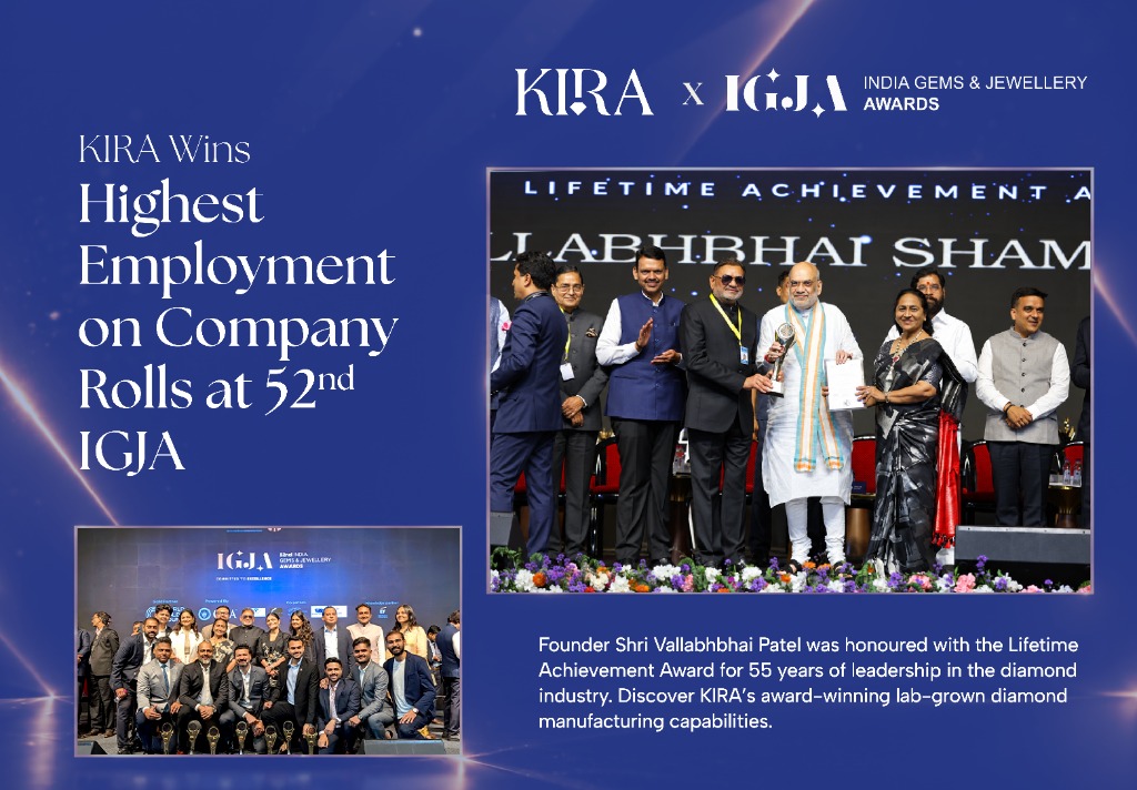 KIRA Wins Highest Employment on Company Rolls at 52nd IGJA Award