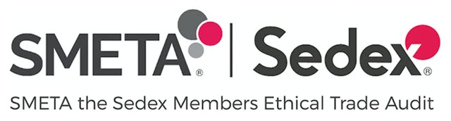 SMETA and Sedex certification logos