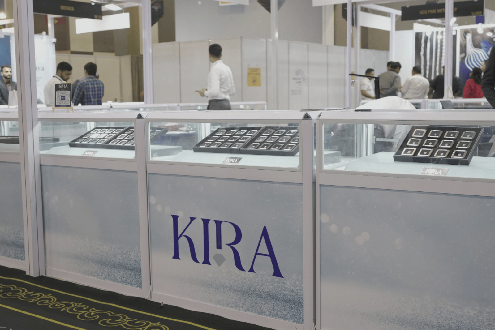 Kira Logo in a Exhibition