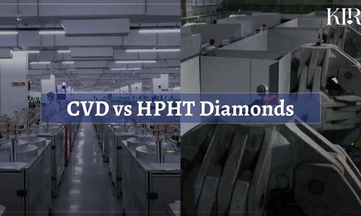 CVD vs HPHT Diamonds