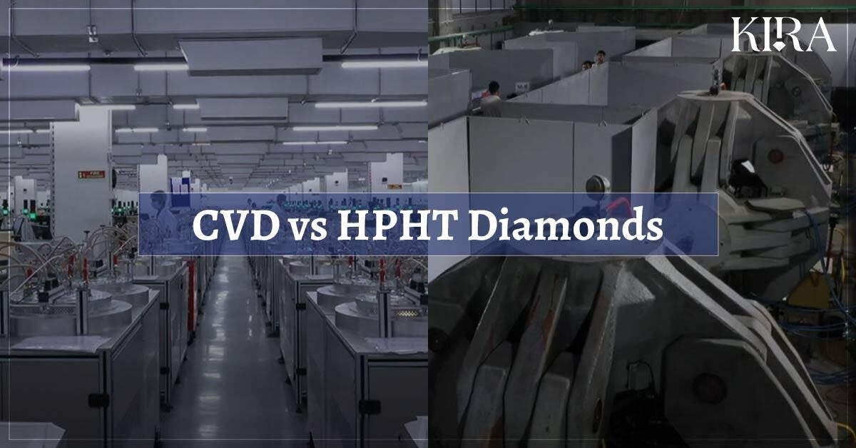 CVD vs HPHT Diamonds